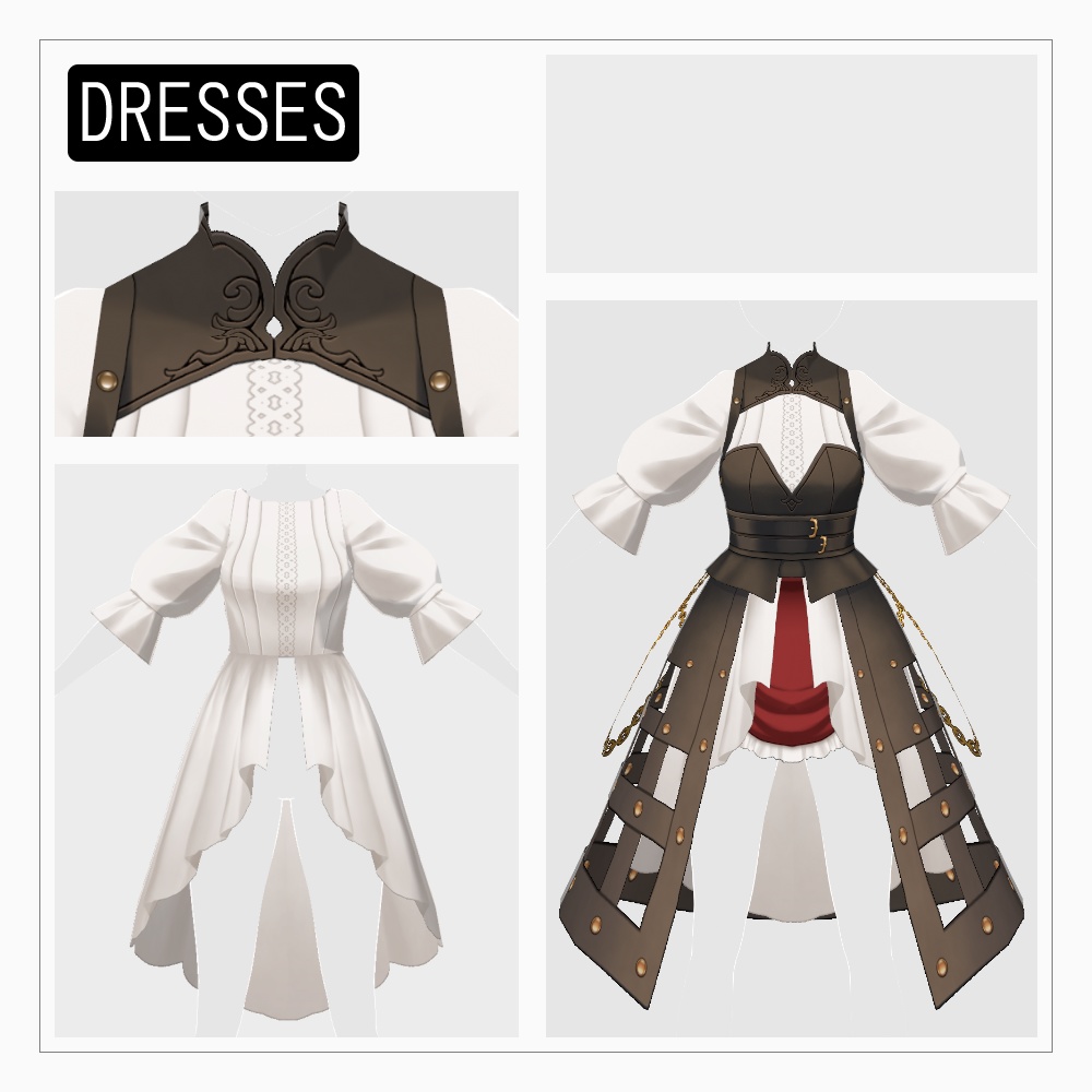 VRoid ファンタジー衣装3