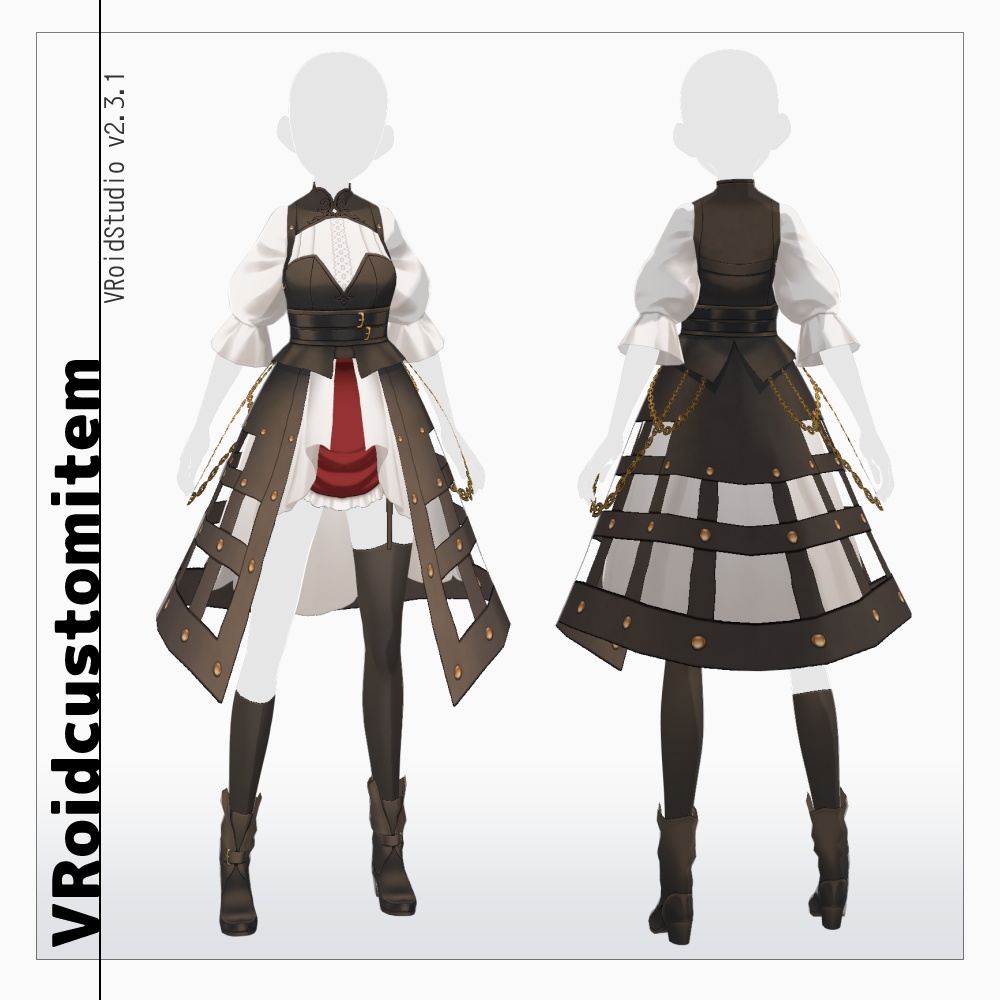 VRoid ファンタジー衣装3