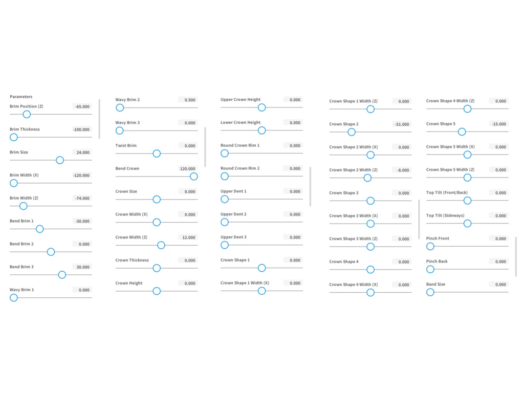 VRoid 帽子テクスチャ 1