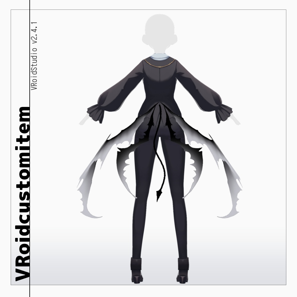 VRoid 悪魔の衣装セット