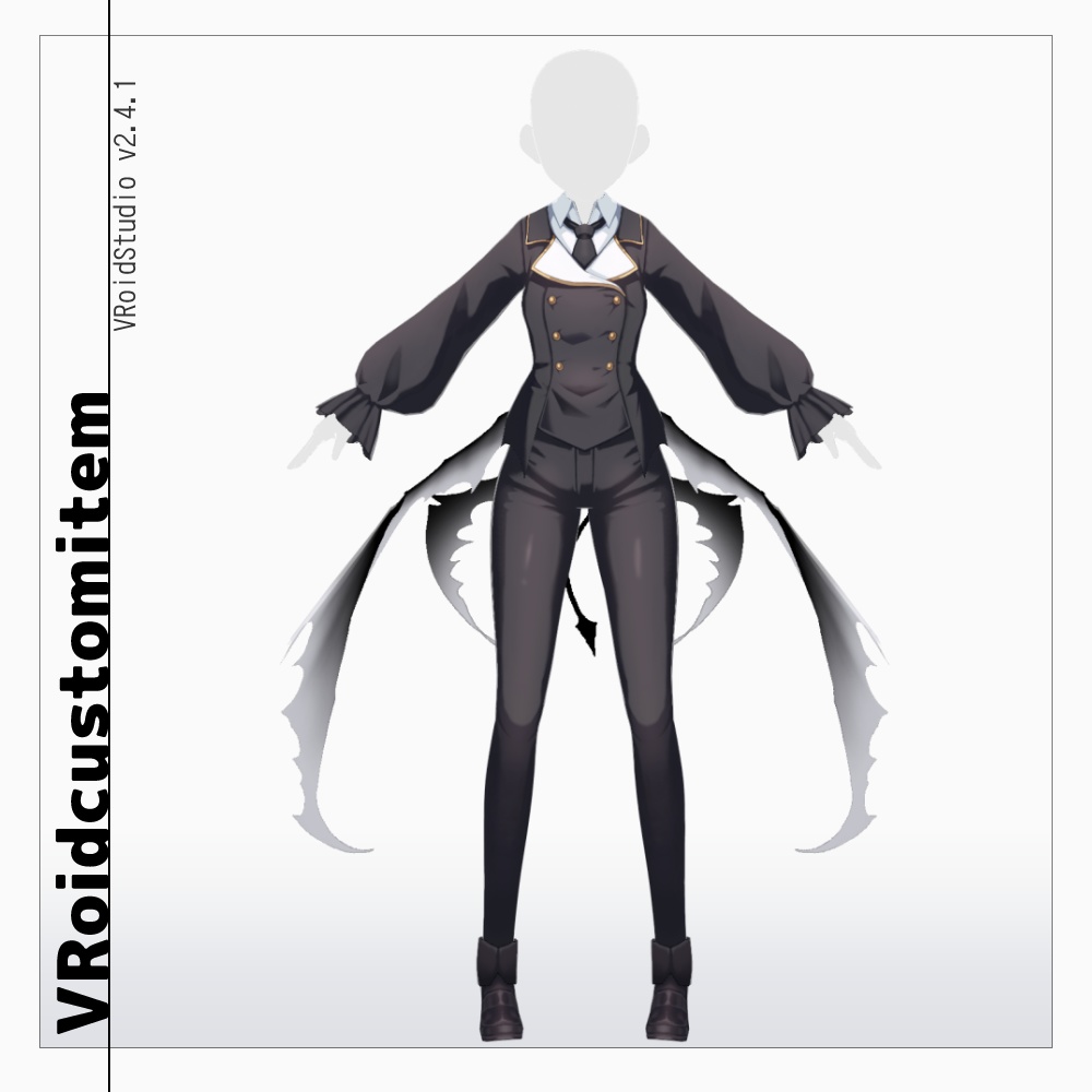 VRoid 悪魔の衣装セット