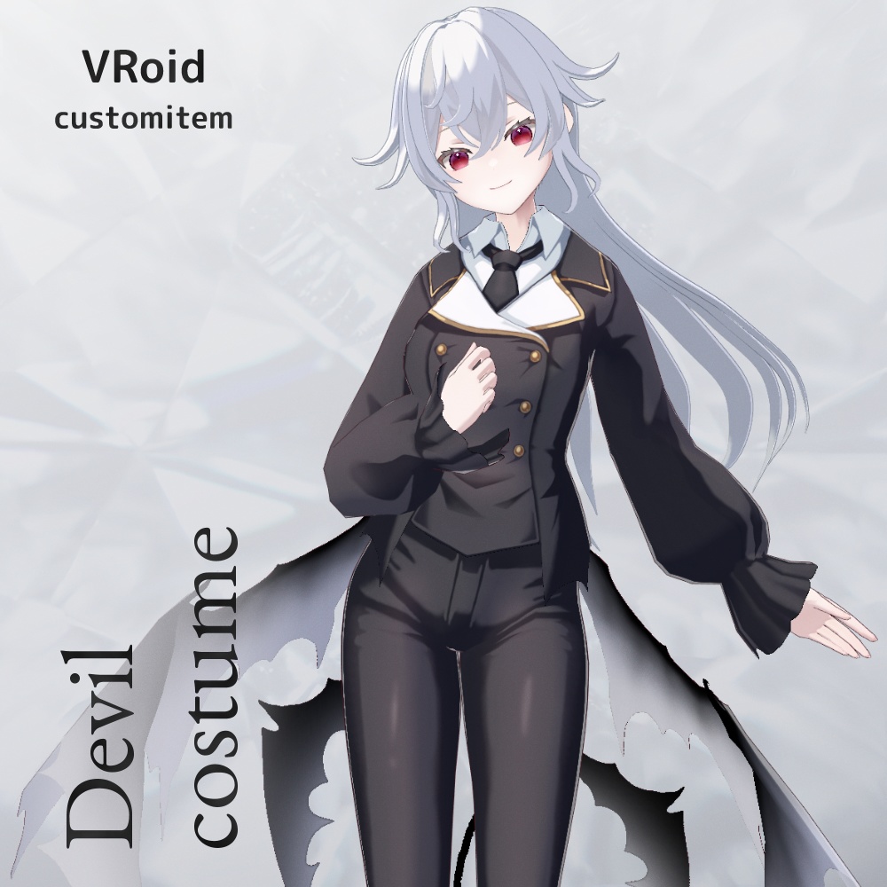 VRoid 悪魔の衣装セット