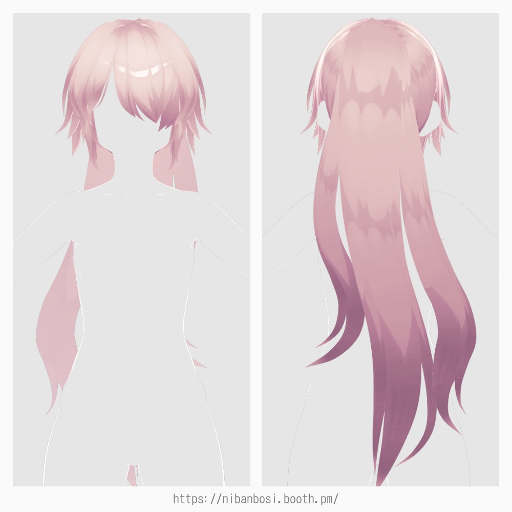 VRoid 髪型セット11