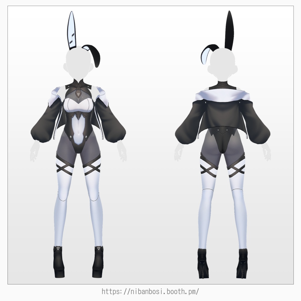 VRoid SFバニースーツ