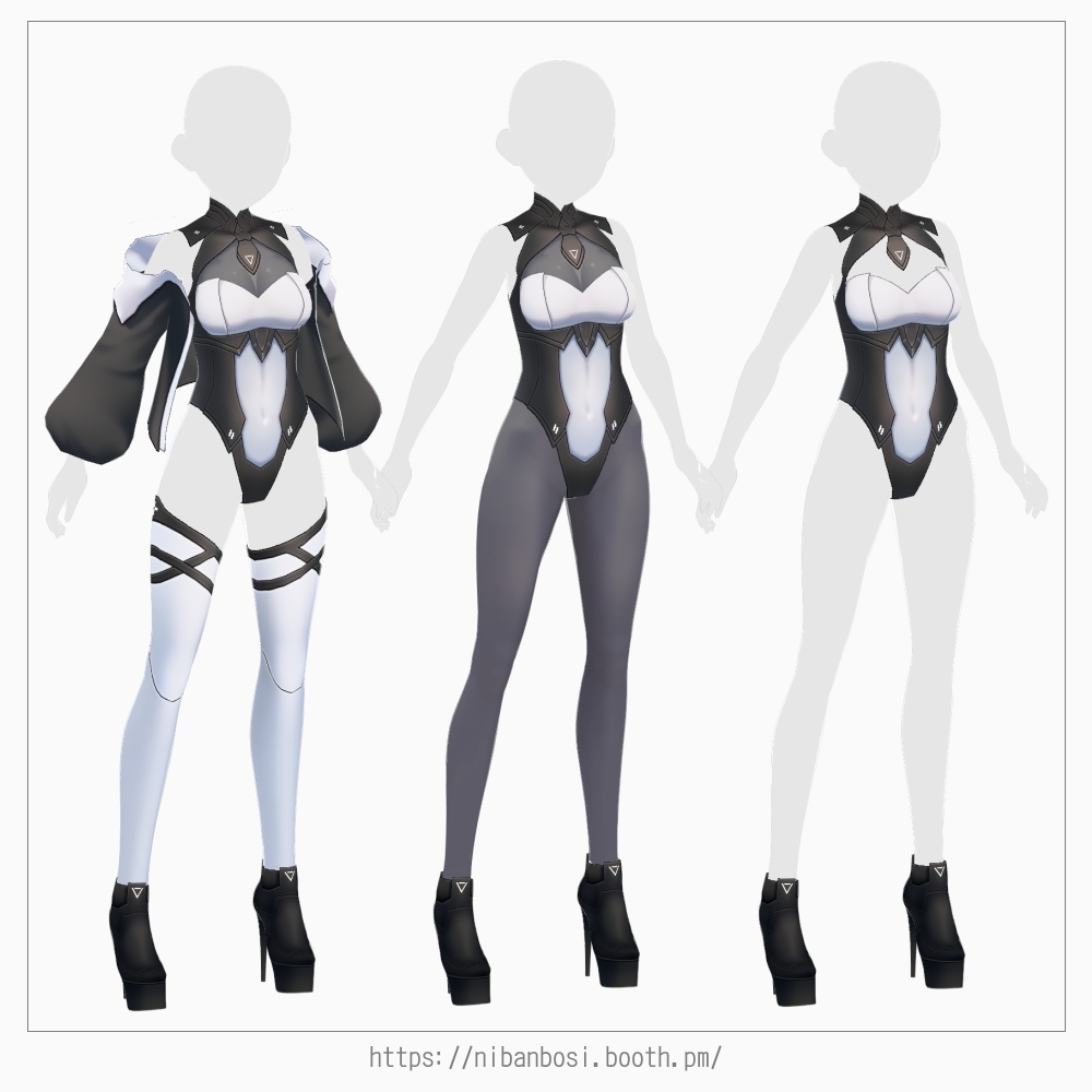 VRoid SFバニースーツ