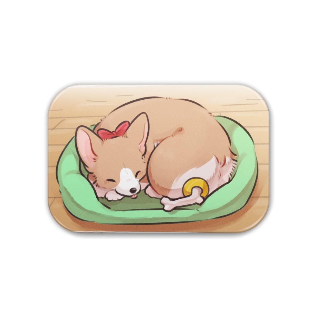 犬井マル🐾3周年記念缶バッジ