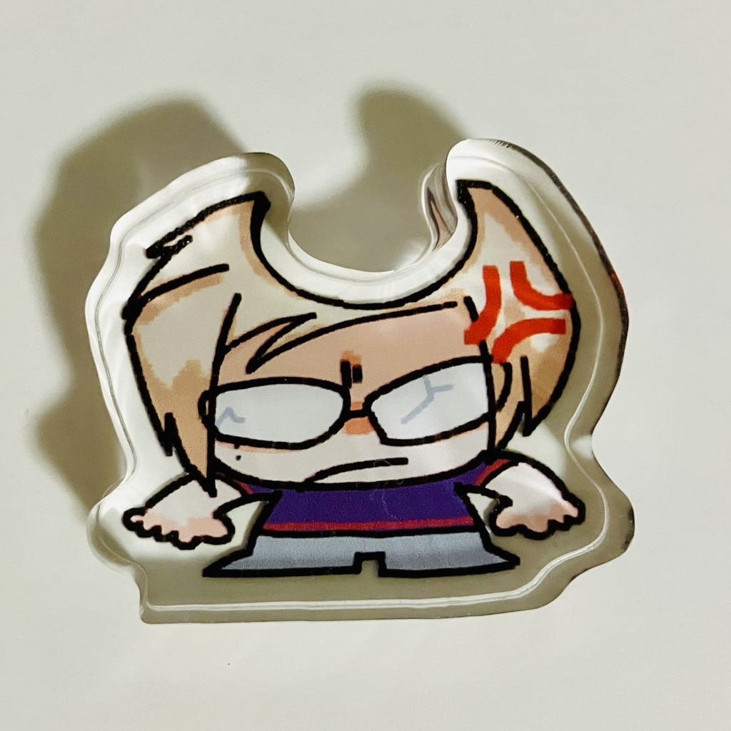 古市左京　アクリルブロック