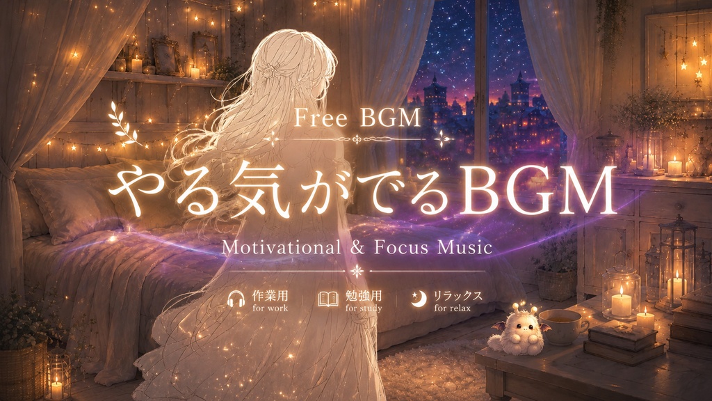 わたし時間|ふとやる気が出てくる夜のBGM