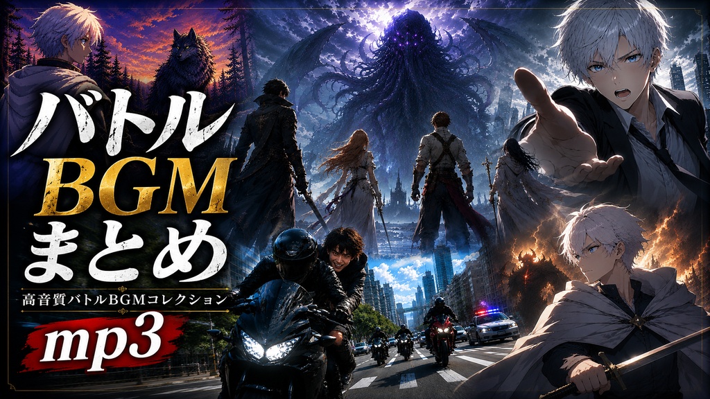 TRPGバトルBGM5+未公開新曲10選まとめmp3
