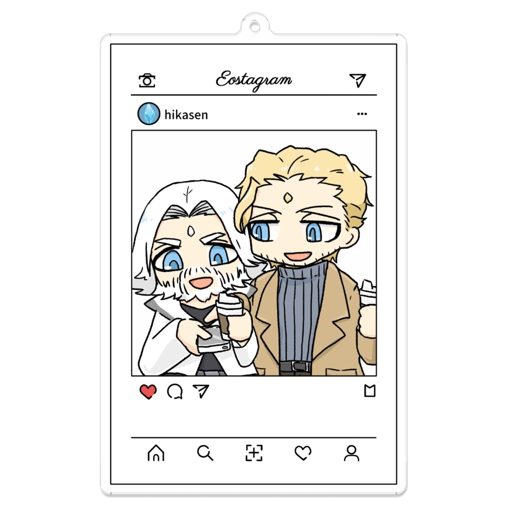 シドネロ おでかけアクキー