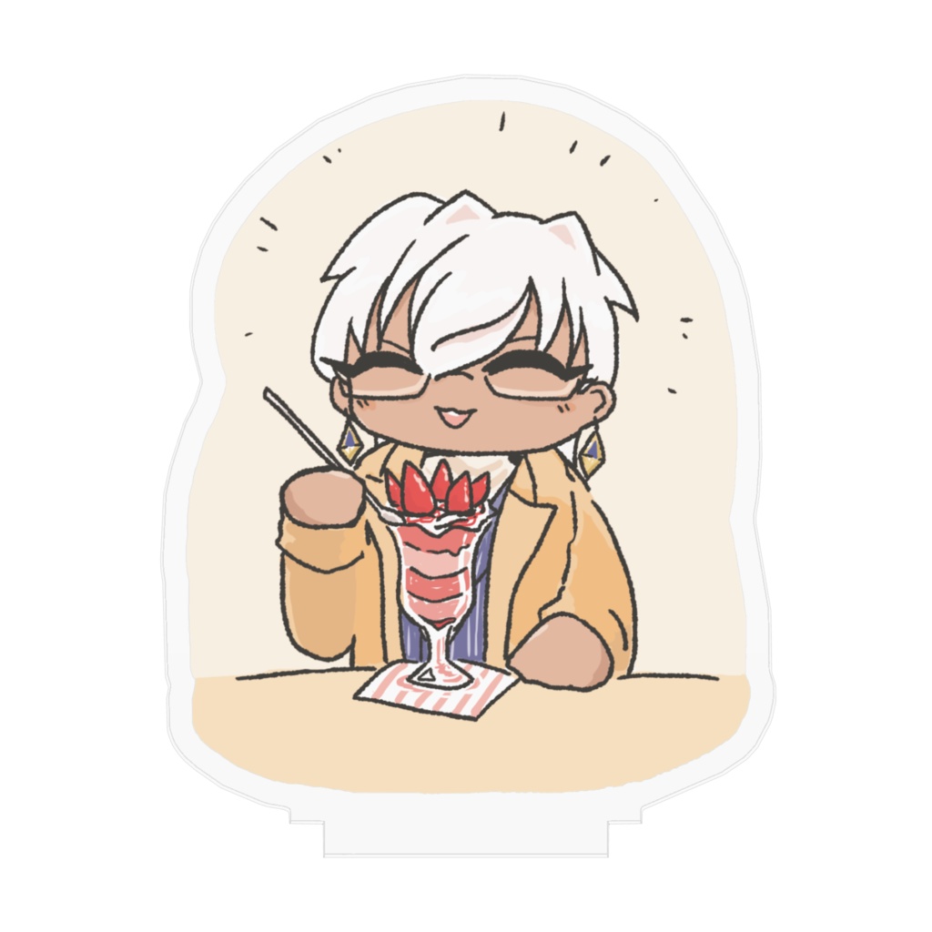 イブラヒム パフェたべアクリルフィギュア