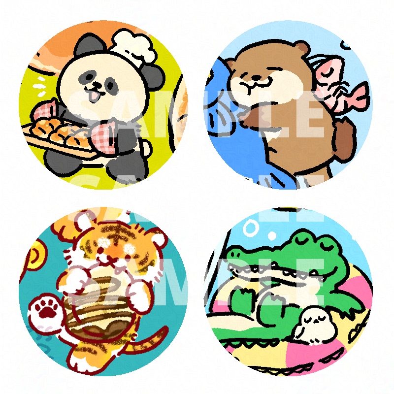 【データ納品】ペットや動物、お好きなモチーフをキャラクター風に!イラストオーダー