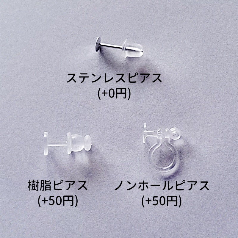 サメ(BLUE) ピアス/イヤリング