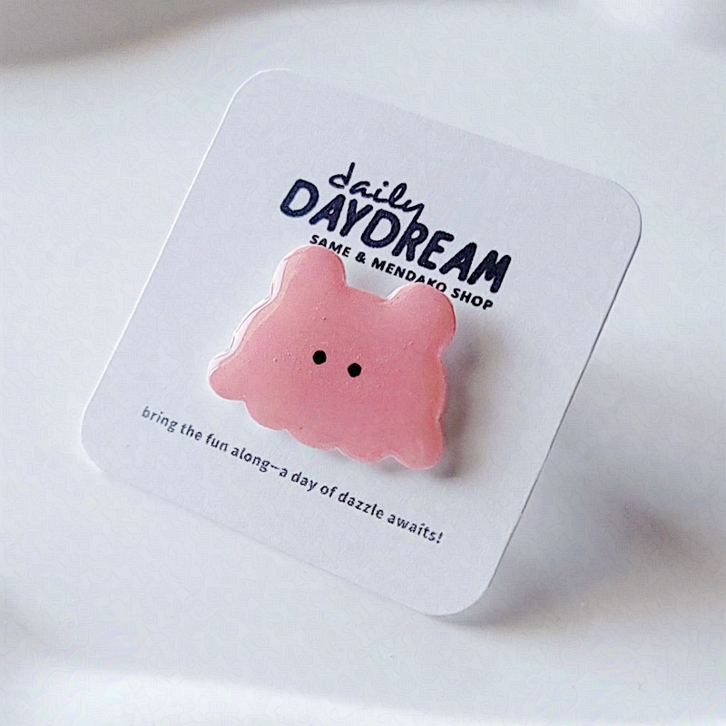 メンダコ(PINK) ピンバッジ