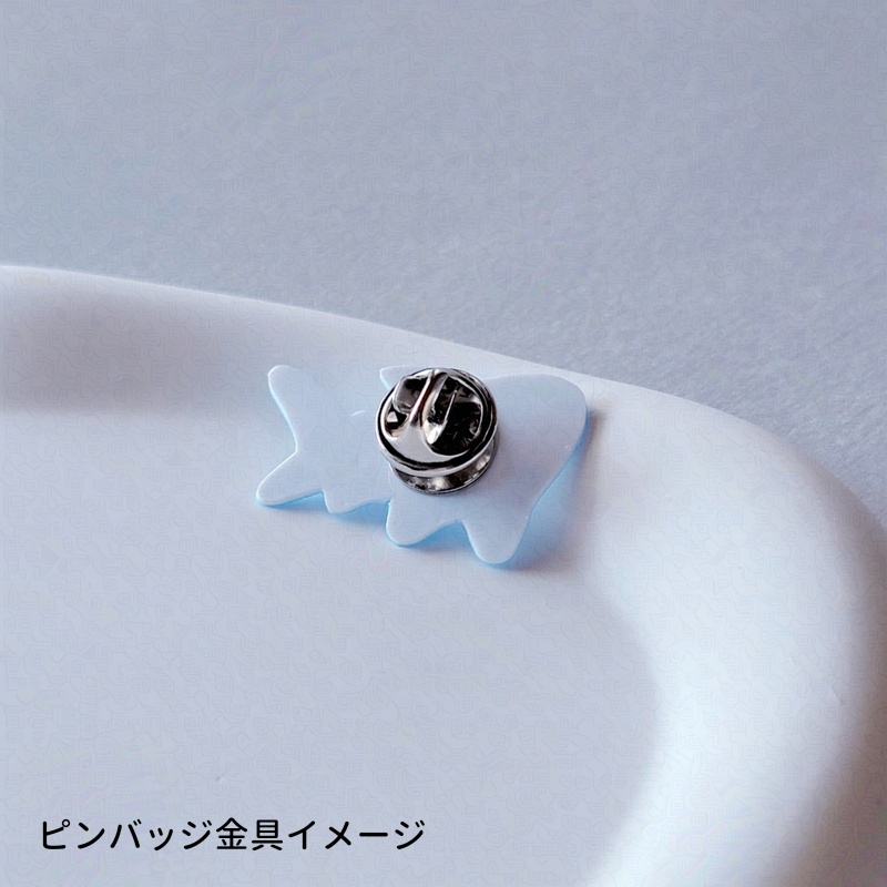 メンダコ(PINK) ピンバッジ
