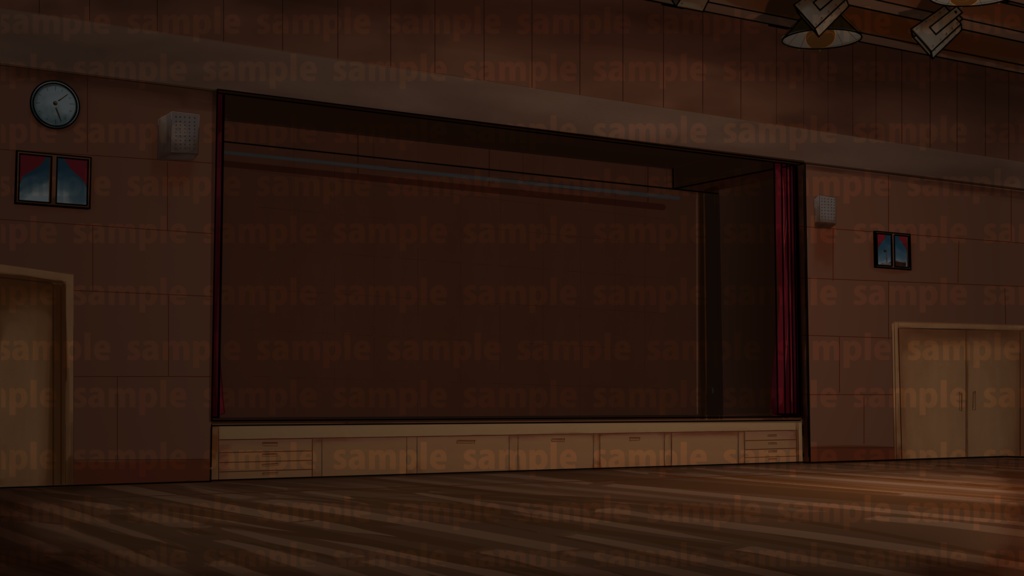 もけも背景素材集三月号