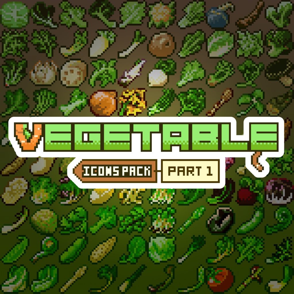 Vegetable Icons Pack part1