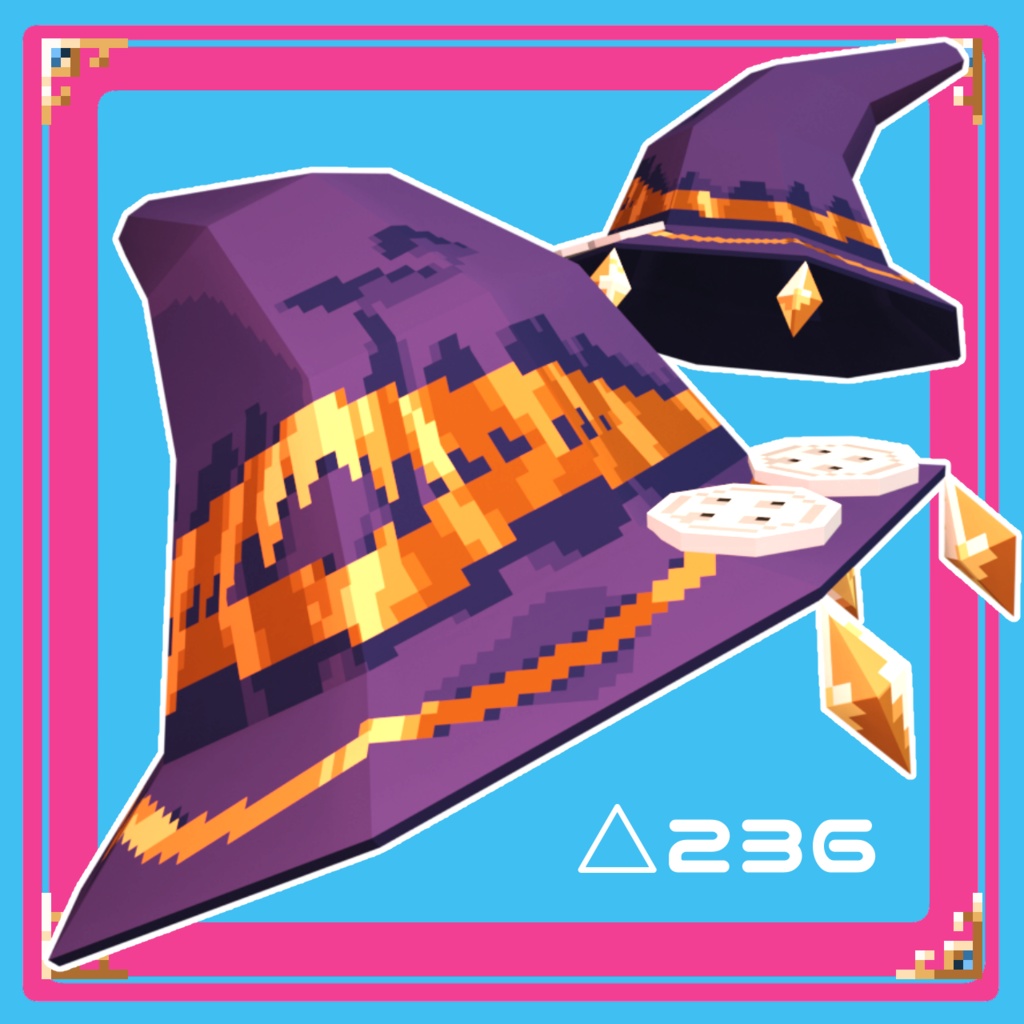 ドット絵魔女なりきりセット【改変可】