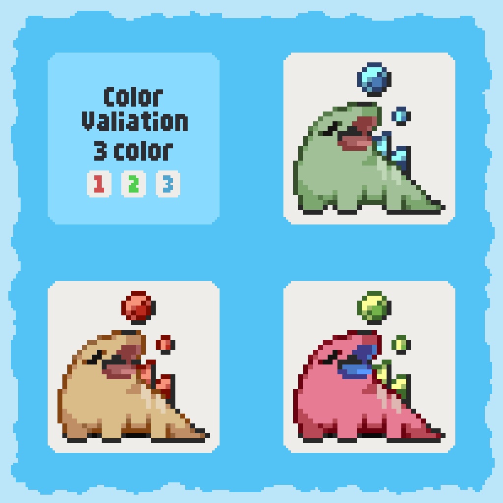Mokemo Factory MONSTER PIXEL PACK Vol.3