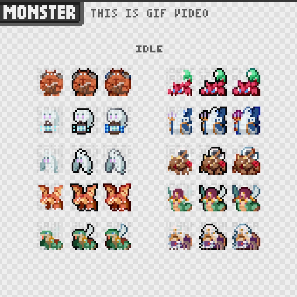 16×16px OtegoroMonsters2 + Effect2