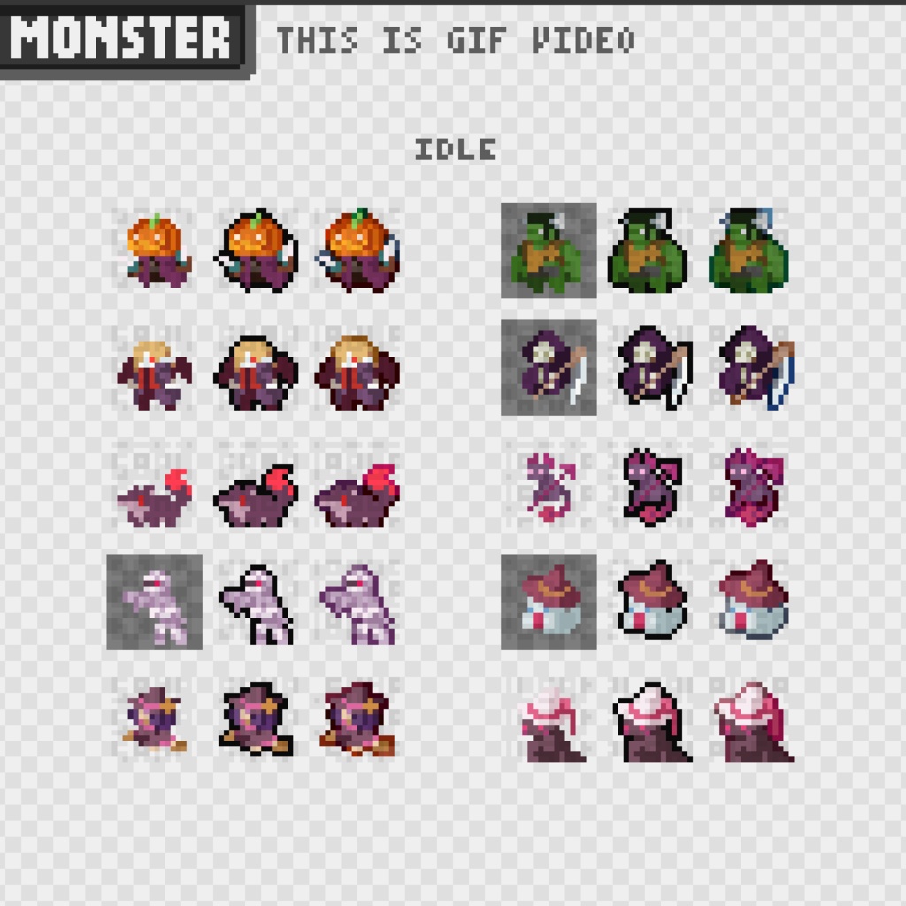 16×16px OtegoroMonsters4 Haloween