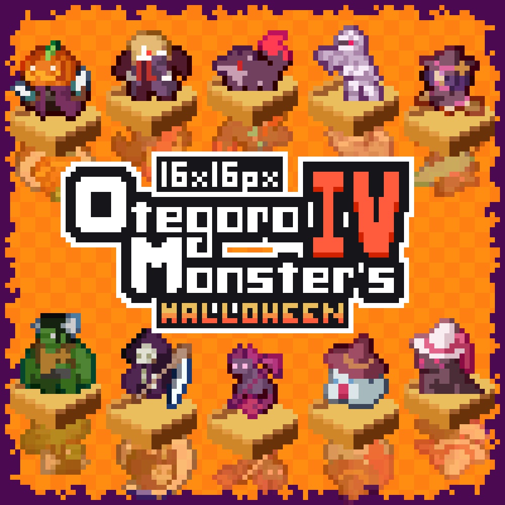 16×16px OtegoroMonsters4 Haloween