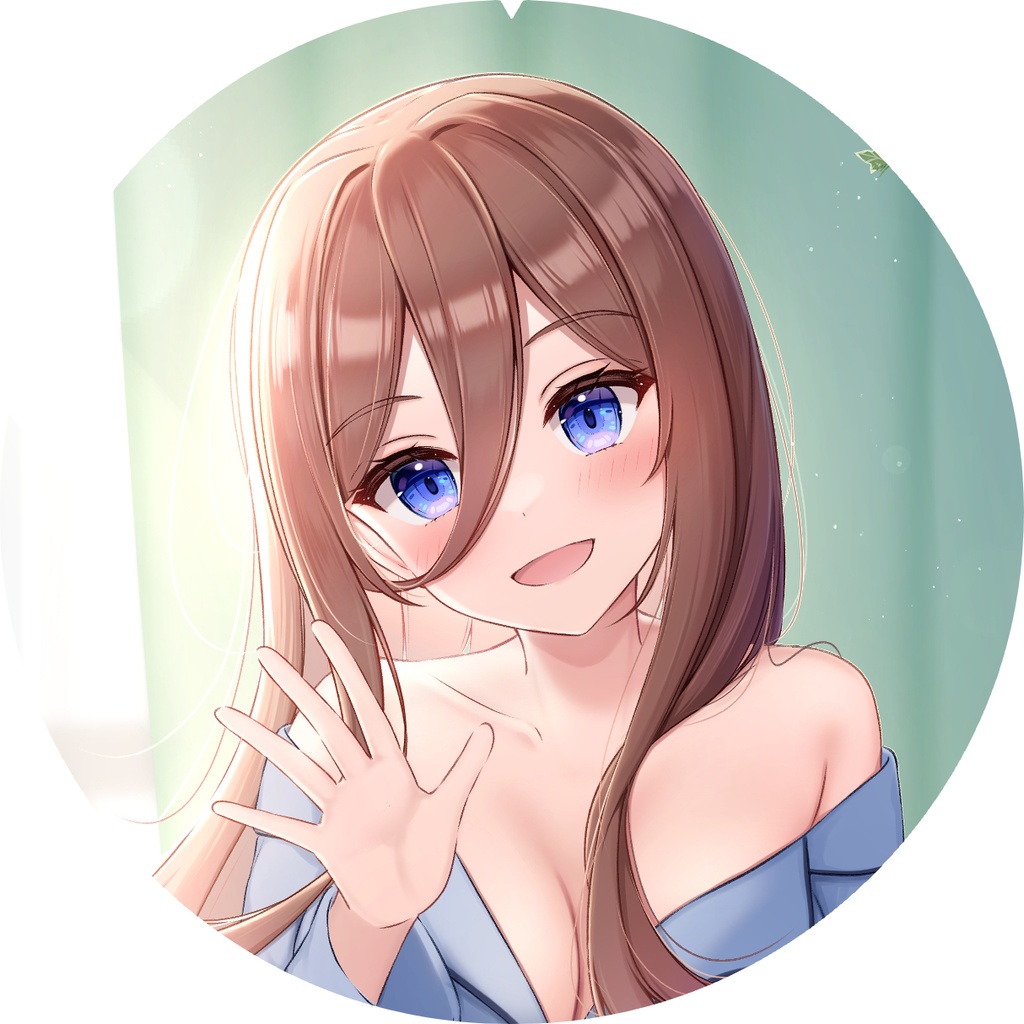 中野三玖 デカ缶バッジ