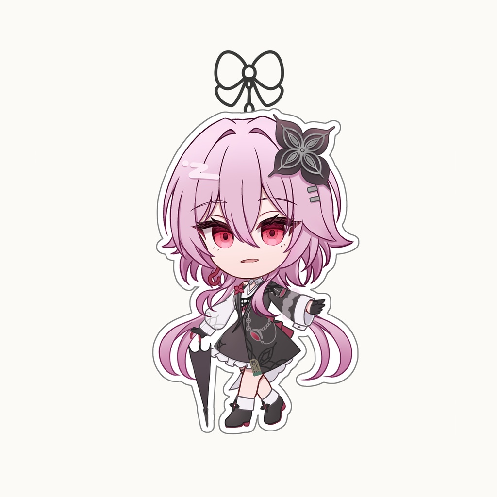 長夜月アクリルキーホルダー