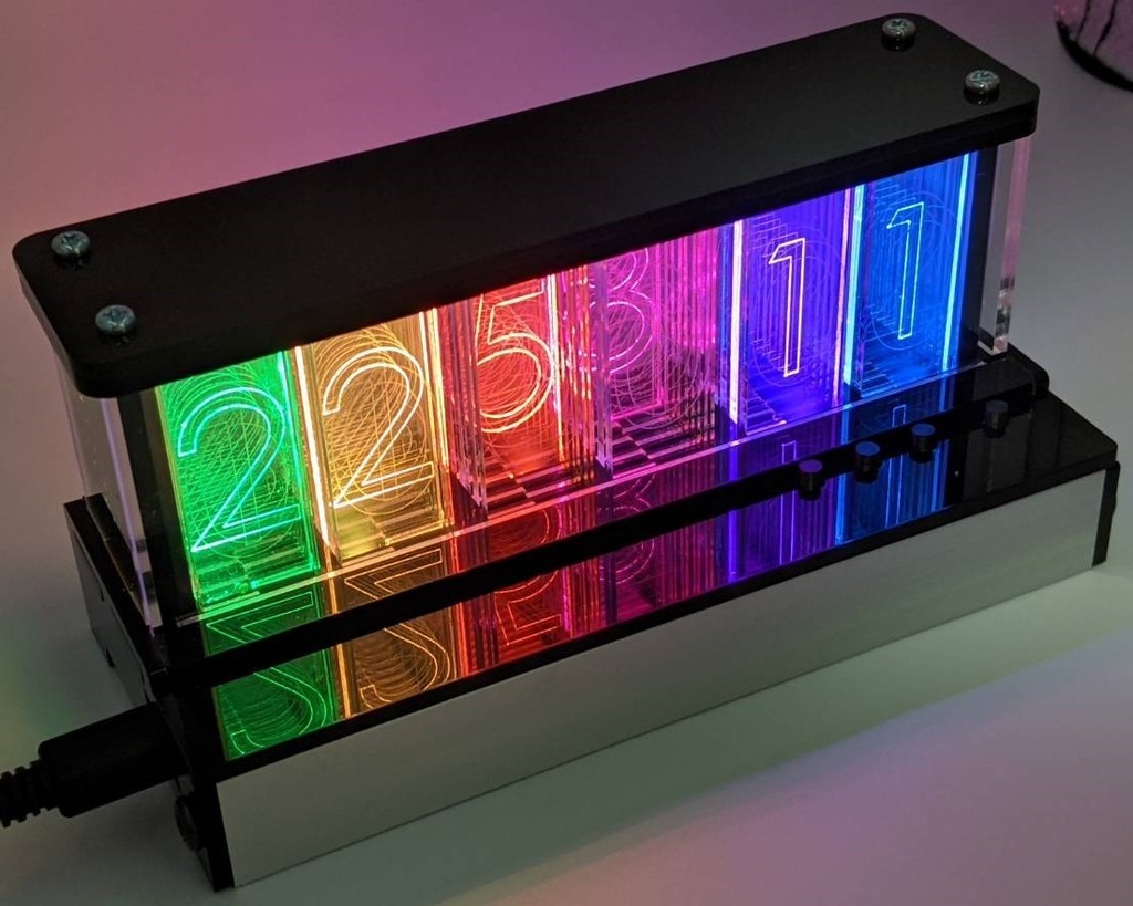 ニキシー板時計 組み立てキット