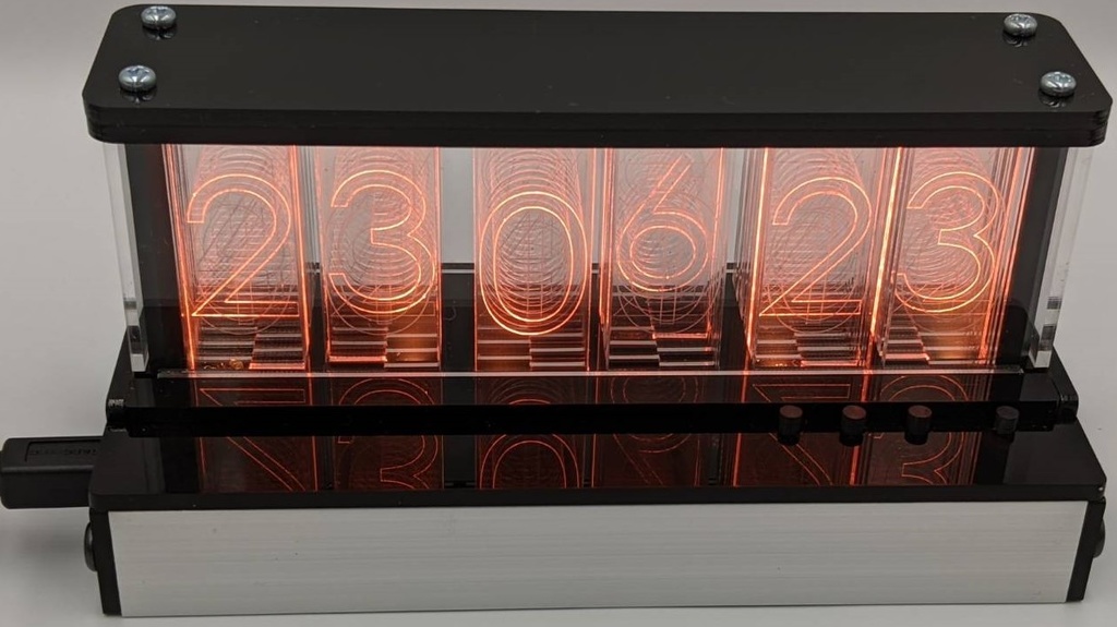 ニキシー板時計 組み立てキット