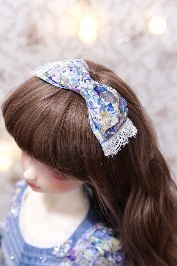 【SD/SD13/SDGr】リバティプリントのロングドレス