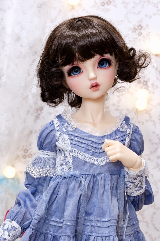 【SD/SD13/SDGr】ダンガリーのロングドレス