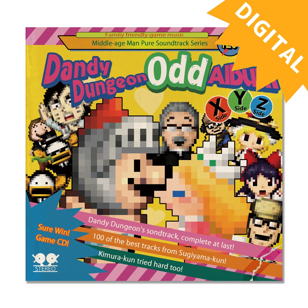 Digital Dandy Dungeon Odd Album X Side Y Side Z Side Download Onion Store Booth