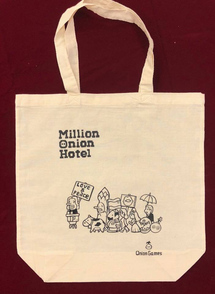 MillionOnionHotel「描き下ろしコットンバッグ」