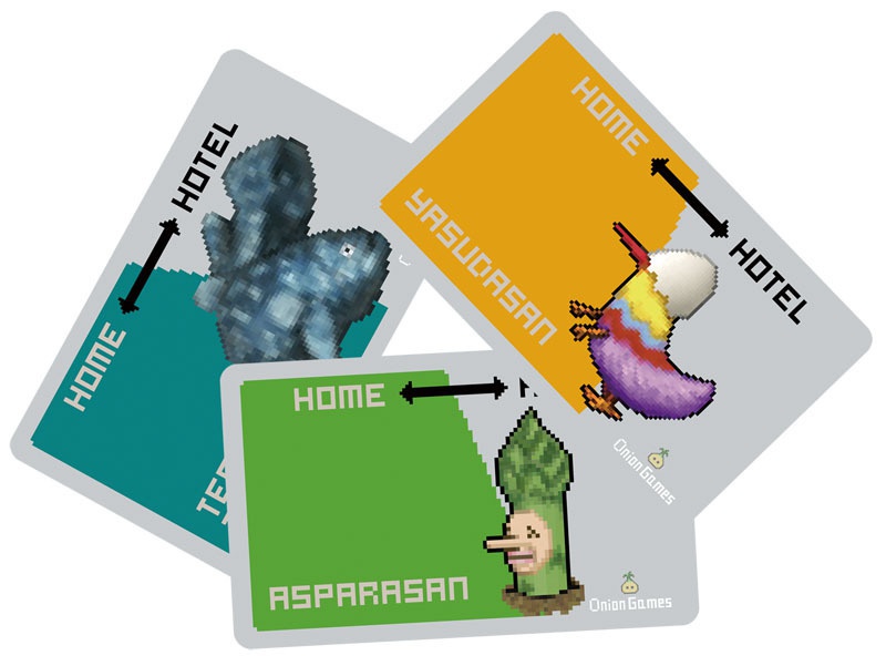 MillionOnionHotel「博士のICカードステッカー」3種セット