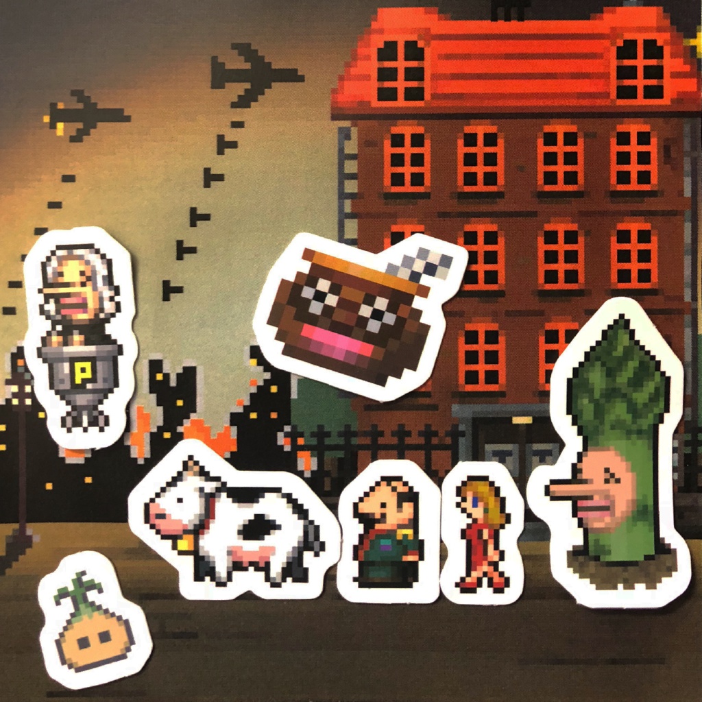 MillionOnionHotel「オニホテフレークシール」