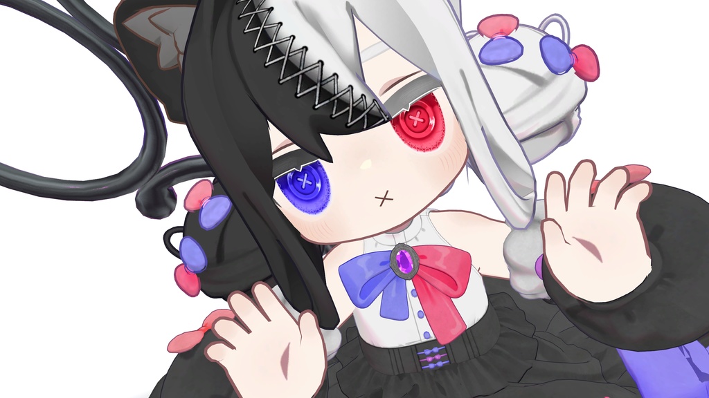 (無料)キプフェル用ボタンアイテクスチャ