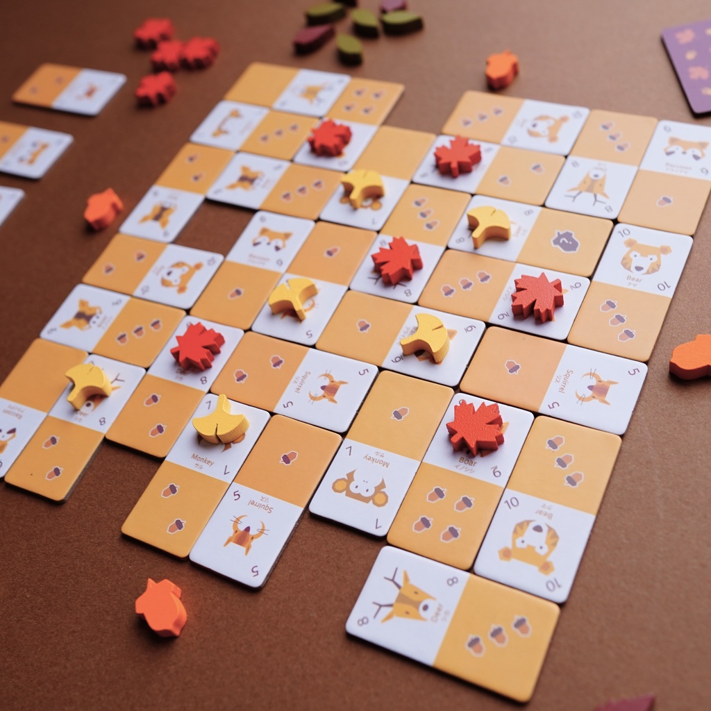 【タイル配置パズル】ドングリシュギ Acornism