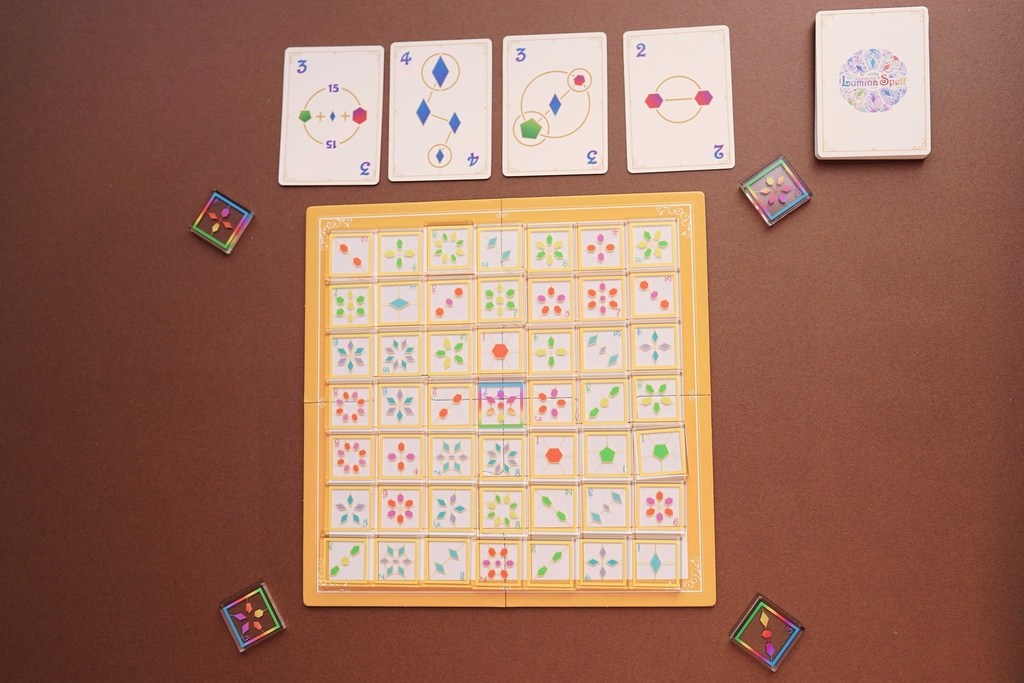 【ステンドグラスパズル】LuminaSpell ルミナスペル(Japanese/English Rulebooks)