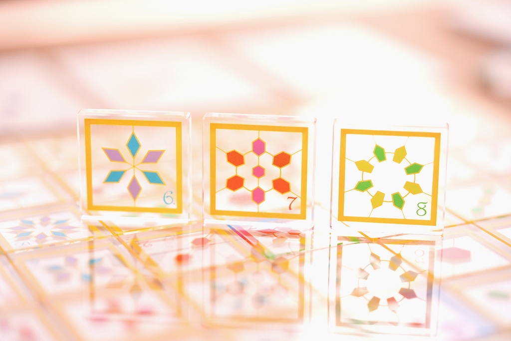 【ステンドグラスパズル】LuminaSpell ルミナスペル(Japanese/English Rulebooks)