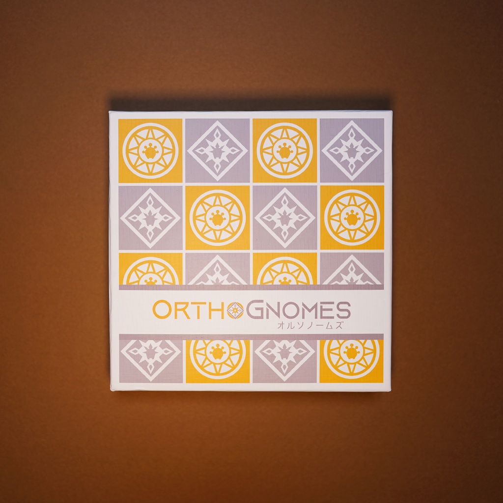 オルソノームズ OrthoGnomes 第二版　Kickstarter 特典付【立体四目パズル】