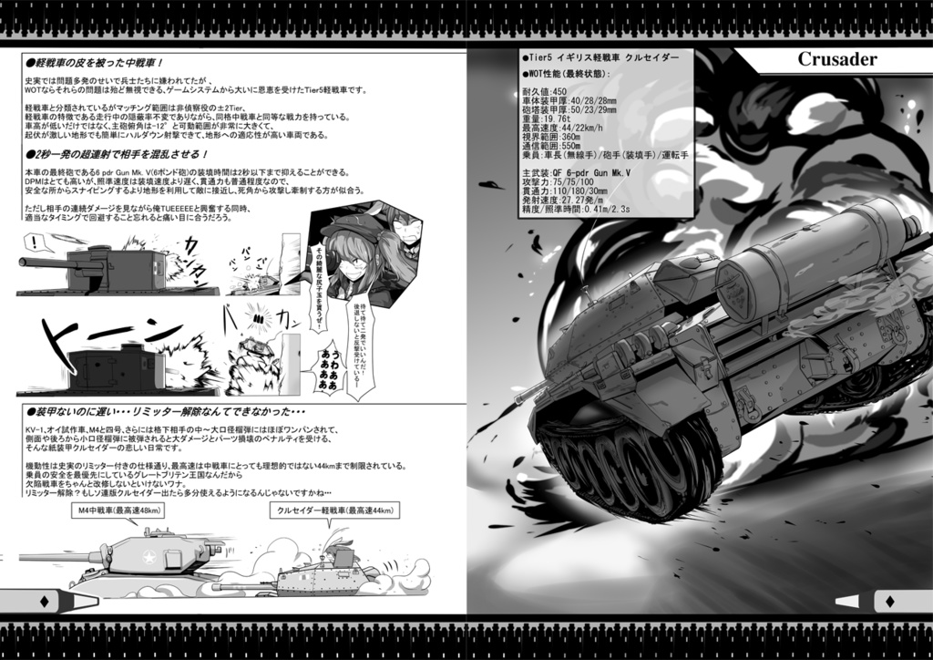 元月兵の戦車心得