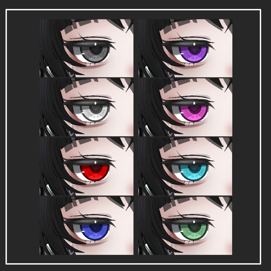 【Rize専用】eye texture 24color & makeup texture MZ