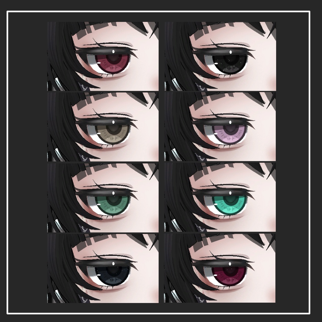 【Rize専用】eye texture 24color & makeup texture MZ