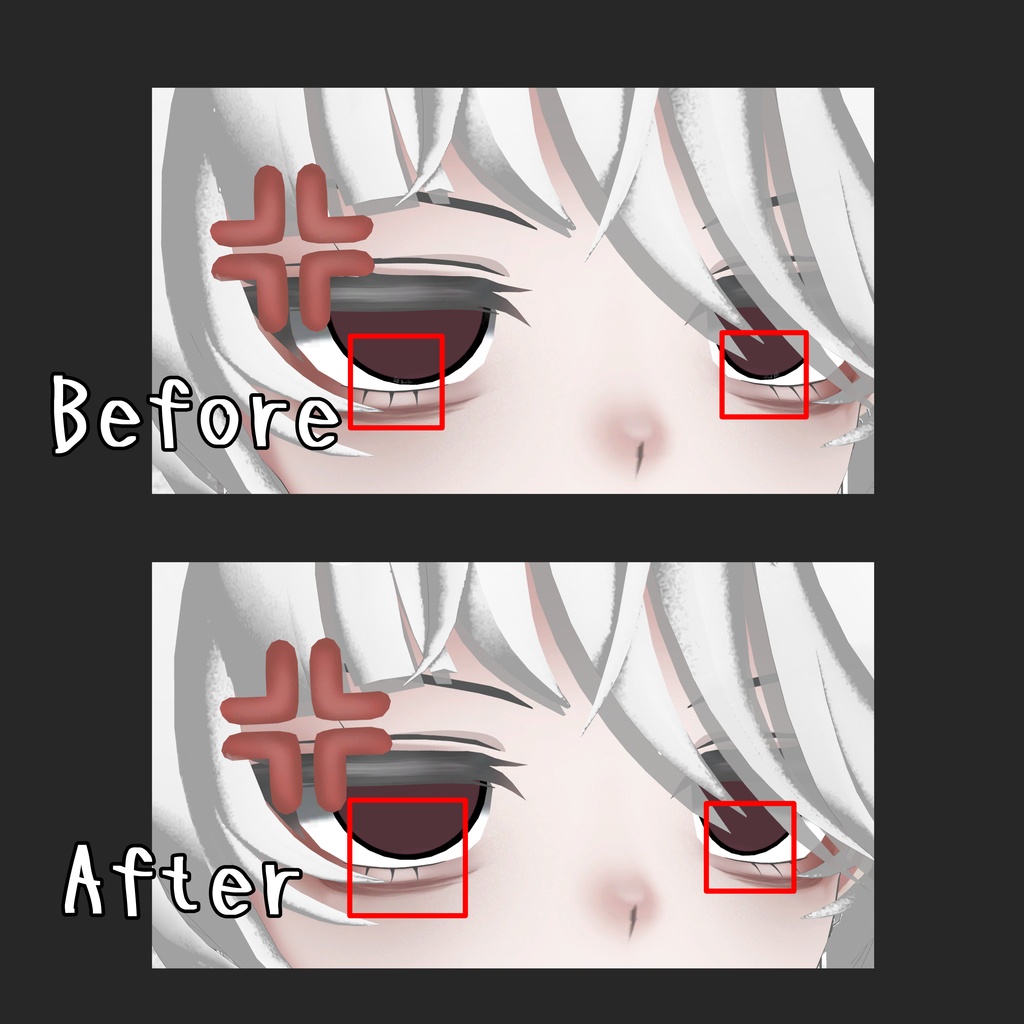 【Rize専用】eye texture 24color & makeup texture MZ