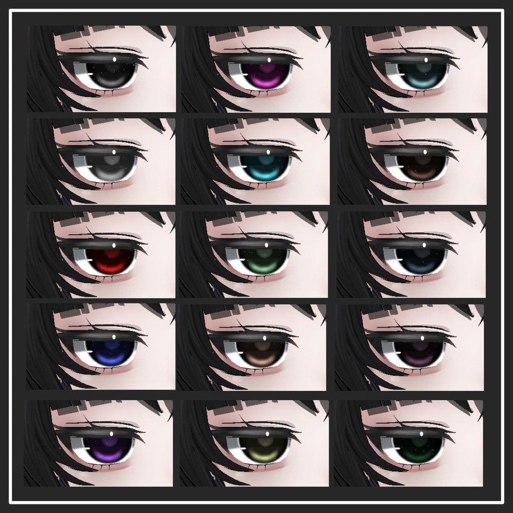 【Rize専用】eye texture 26color & makeup texture MZ2