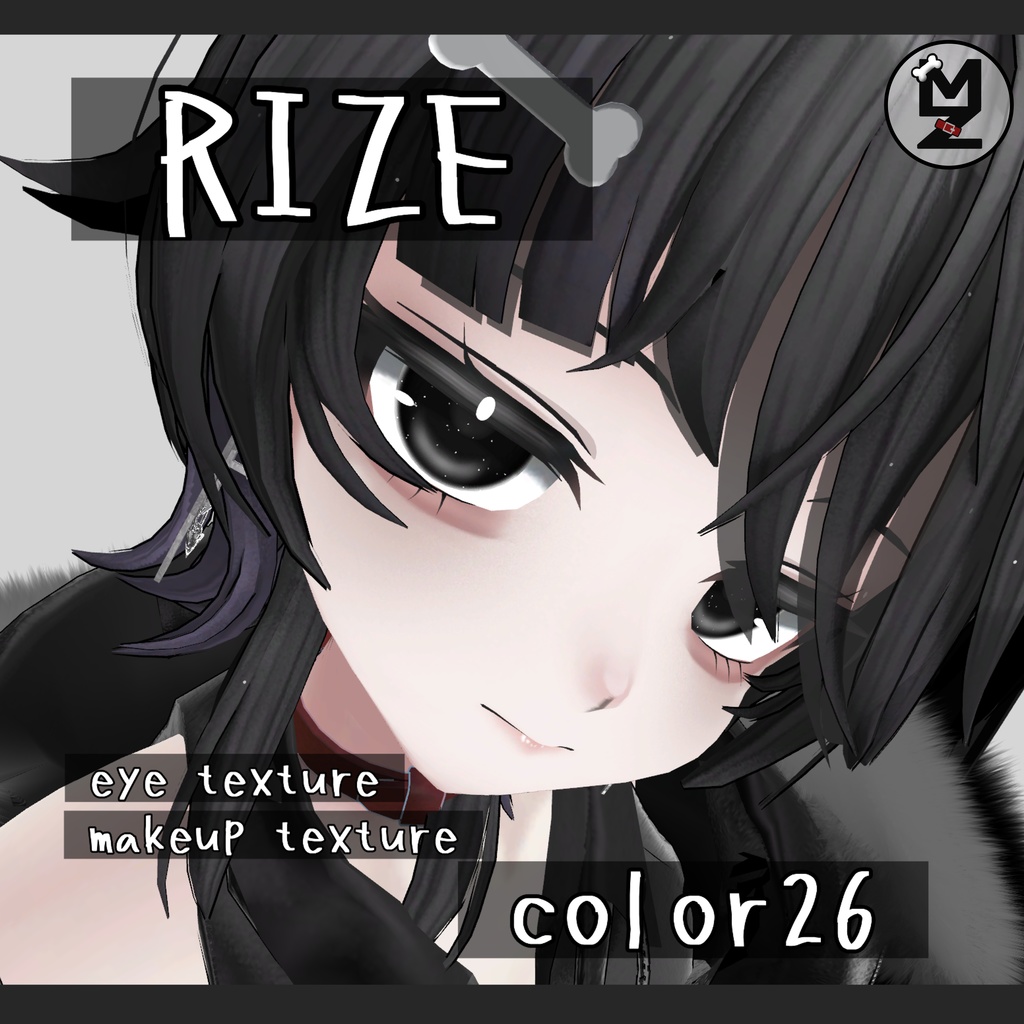 【Rize専用】eye texture 26color ＆ makeup texture MZ2
