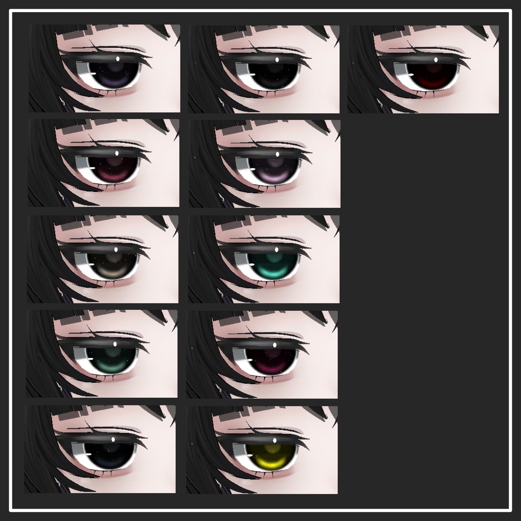 【Rize専用】eye texture 26color & makeup texture MZ2