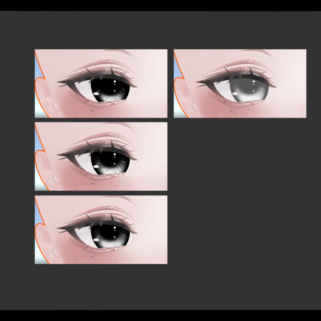 【MUMUS専用】eye texture 32color & makeup texture MZ5