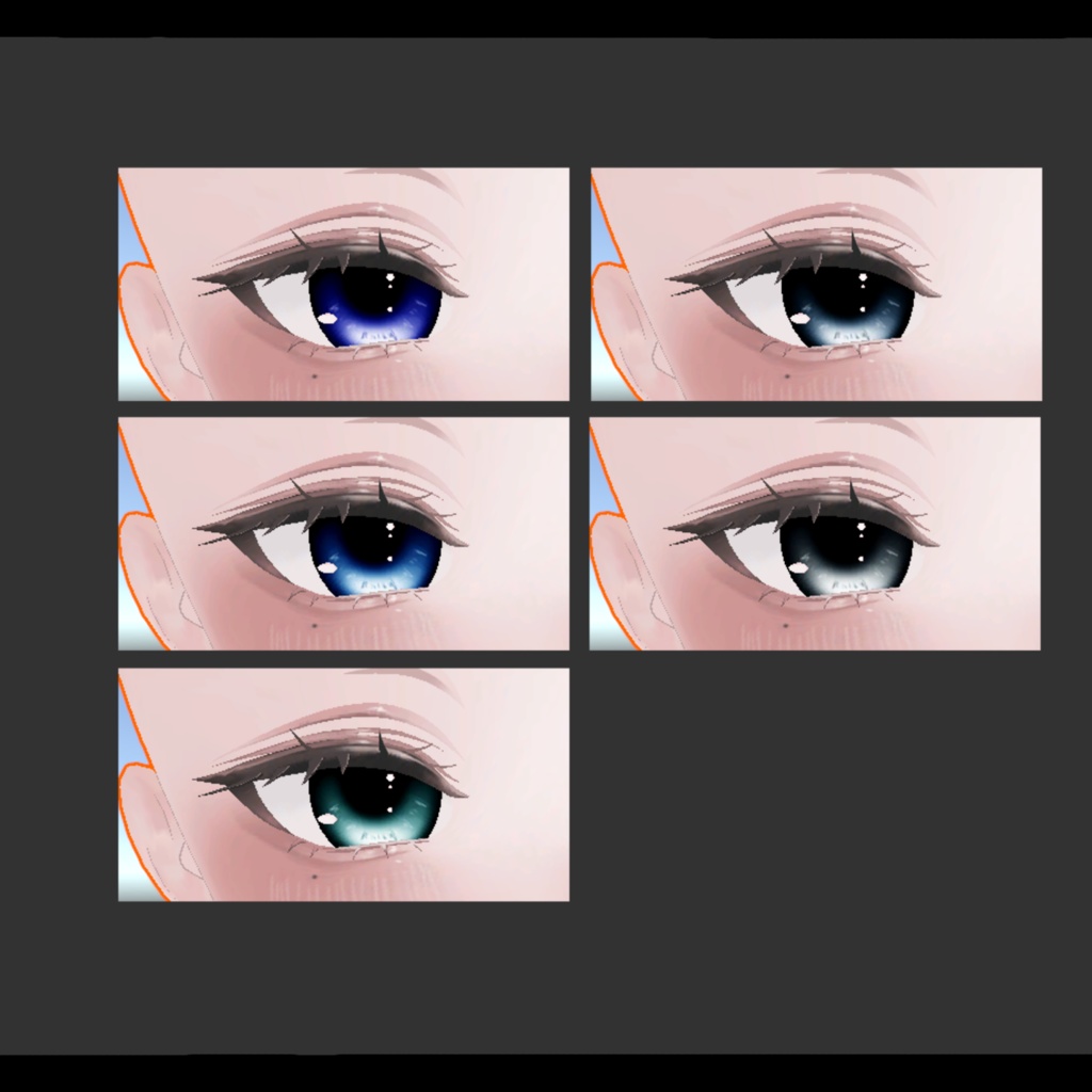 【MUMUS専用】eye texture 32color & makeup texture MZ5
